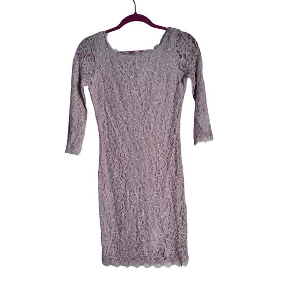 Diane Von Furstenberg Women's Beige DVF Zarita Lace Sheath Dress Size 2 - Picture 6 of 15